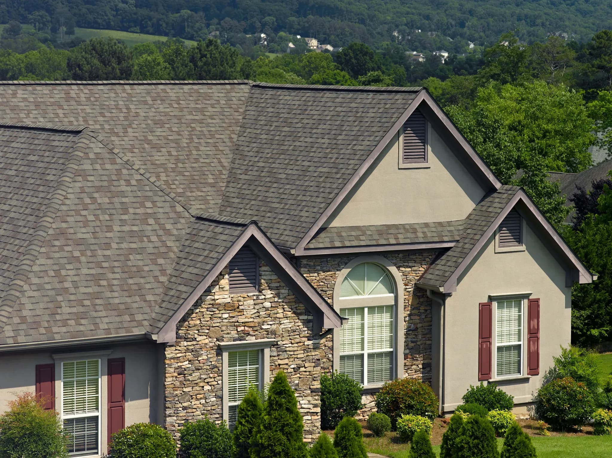 Home with CertainTeed Landmark architectural shingle roofing